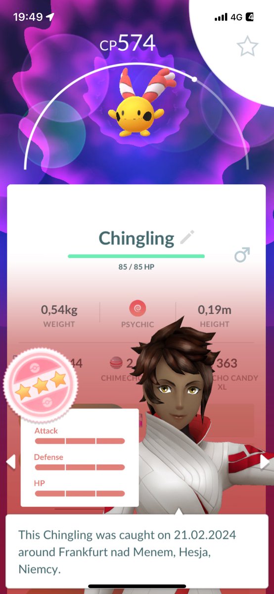 MartinPLDE's tweet image. #Chingling 💯 2 km 🥚#PokemonGO