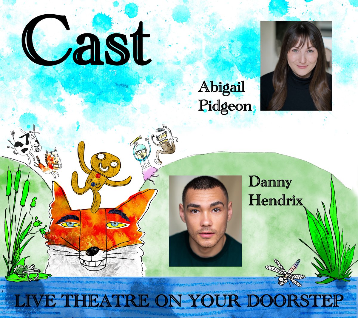 Front Door Theatre (@frontdrtheatre) on Twitter photo 📢 NEWS
We are very excited to announce that <a href="/AbigailNaomiMay/">Abigail Pidgeon</a> and <a href="/dannyhendrixact/">Danny Hendrix</a> will be touring to the doors of Derby with The Gingerbread Man this year.
To have a visit from them, book your tickets NOW....only a few slots left!
🎟 derbytheatre.co.uk/festival/the-g… 📢 NEWS
We are very excited to announce that <a href="/AbigailNaomiMay/">Abigail Pidgeon</a> and <a href="/dannyhendrixact/">Danny Hendrix</a> will be touring to the doors of Derby with The Gingerbread Man this year.
To have a visit from them, book your tickets NOW....only a few slots left!
🎟 derbytheatre.co.uk/festival/the-g…