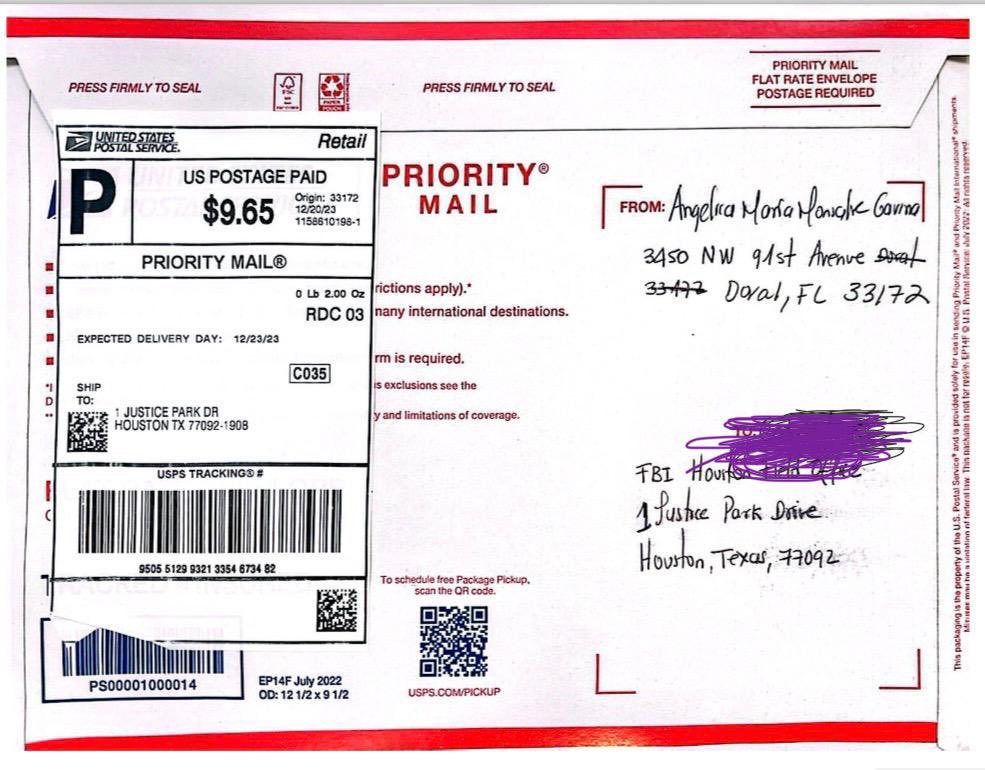 HELIODOPTERO's tweet image. Un equipo federal de investigación criminal en Houston -Texas- fue asignado especialmente para llevar adelante el caso por narcotráfico y otros delitos federales atribuidos a la @FiscaliaCol MARTHA MANCERA, asombrosamente protegida por la @CorteSupremaJ, organismo que, sin…
