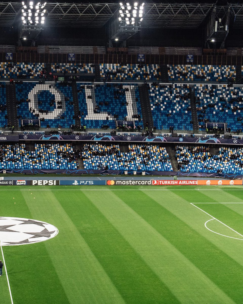 sscnapoli's tweet photo. Il #Maradona è pronto a farsi sentire 🗣️

💙 #ForzaNapoliSempre https://t.co/X6RUDxhsb0