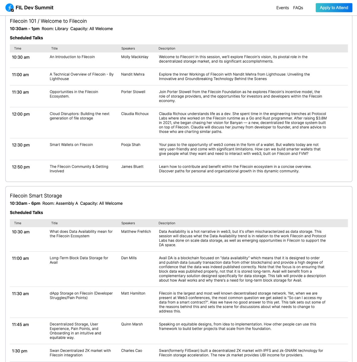 momack28's tweet image. Pumped for FIL Dev Summit #3!

Gonna have great discussions on:
👷‍♀️ Getting Started as a Dev, FVM Builder or SP
🔥 Filecoin Hot/Smart Storage Systems
🌐 Filecoin Retrievals &amp;amp; Allocators
🧧 Filecoin Retro PGF
💽 Decentralized Compute &amp;amp; Storage

Agenda ➡️ fildev.io/FDS-3/list