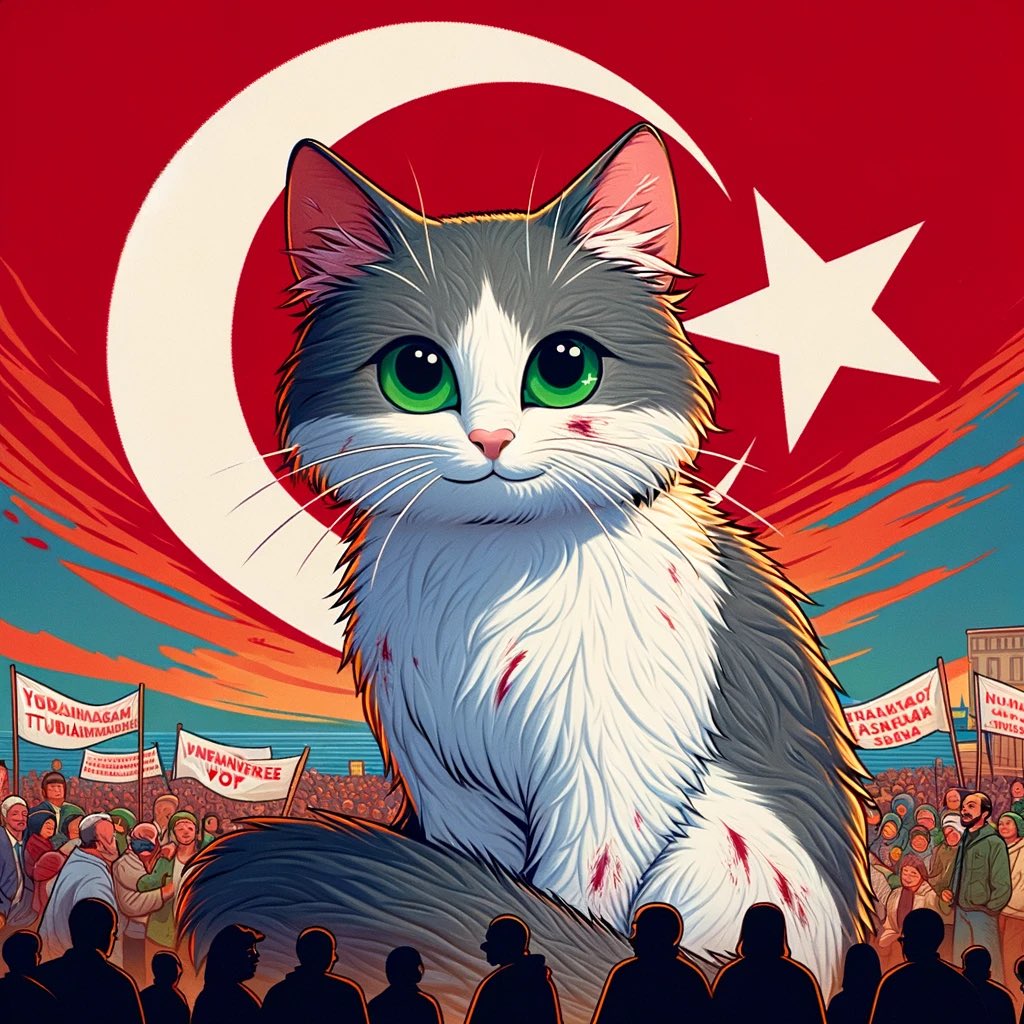 Sesini duyurup, "kedi işte, sahipli değildi, kimse zarar görmedi" diyenlere lafını yedirdiğimiz, onu unutmadığımız ve günlerce gündemde tutarak katilin  tekrar yargılanmasını sağladığımız için anlık yukarıdan bir yerlerden bizlere teşekkür eden Eros. 
Mücadelemiz bitmedi, asla