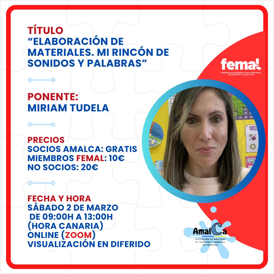 Femal_al's tweet image. ¡¡Hola compañeras y compañeros!!
Os enlazamos en nuestra web las formaciones que realizarán las asociaciones durante el mes de marzo. 

federacionmaestrosal.org/formaciones-ma…