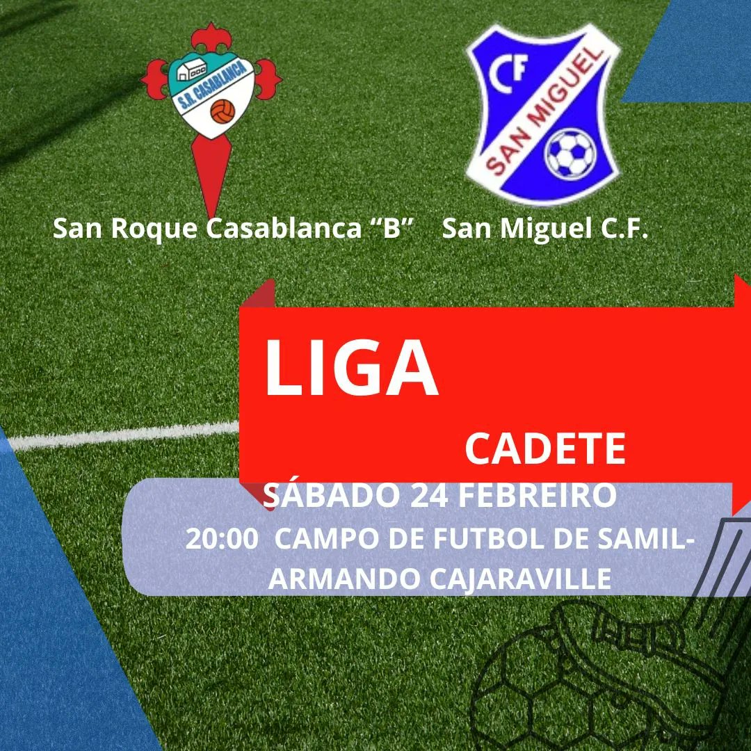 CFSanmiguel's tweet photo. Horarios da seguinte xornada de liga. 

💙⚽

#eusondosanmi https://t.co/ErO4aqqhXD