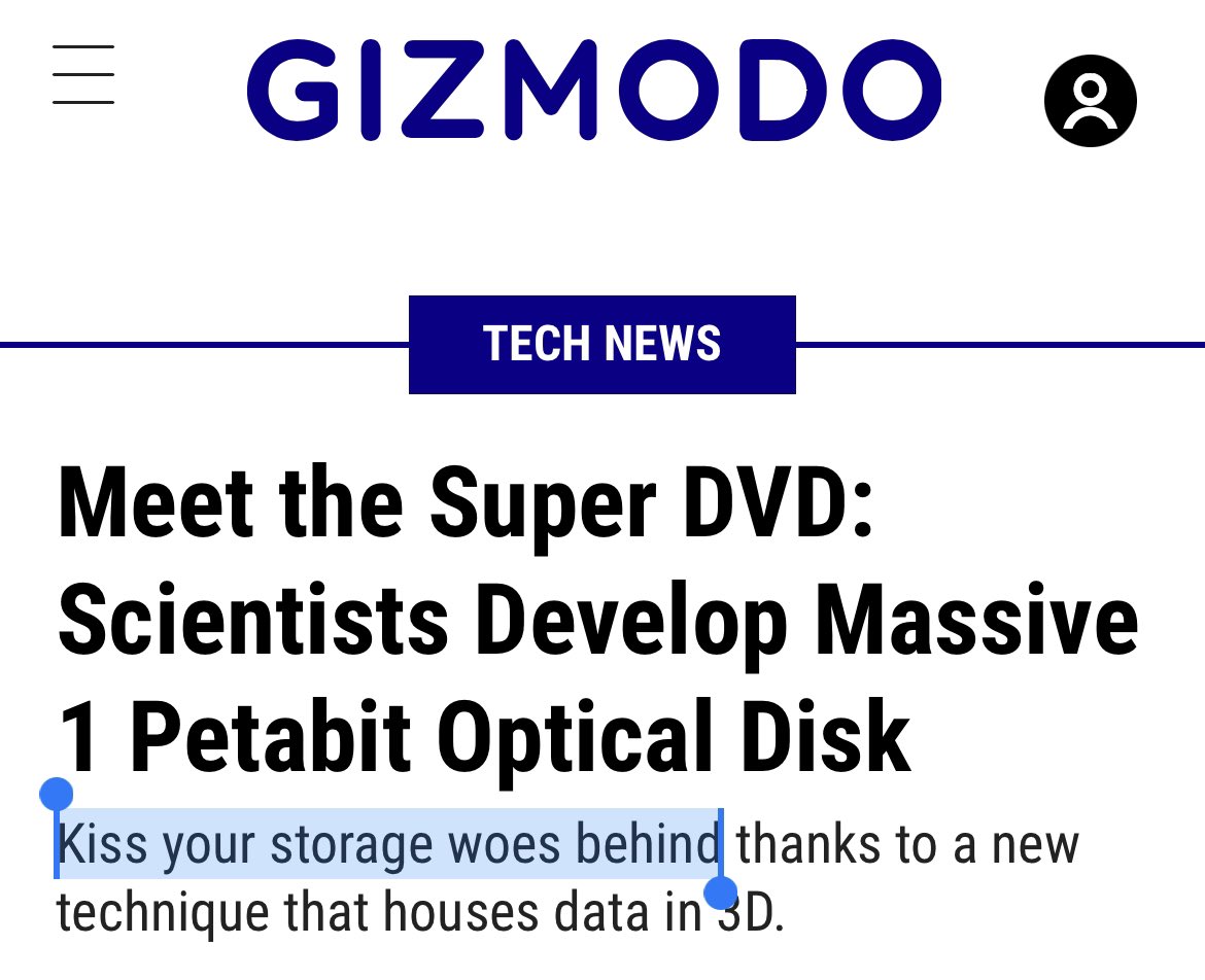 Kiss your storage woes behind