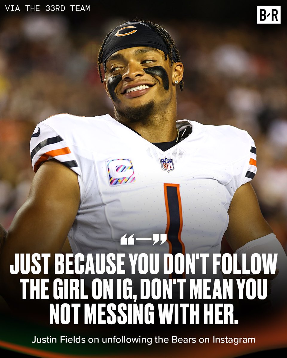 BleacherReport's tweet photo. Justin Fields sets the record straight 🤣

(via @The33rdTeamFB) https://t.co/4GQXcrRhlb