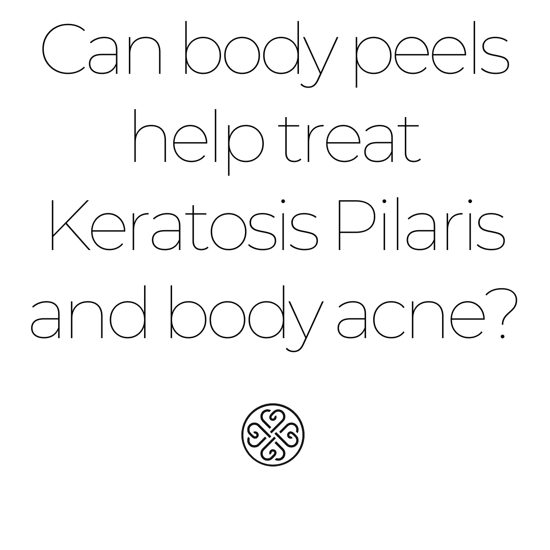 Yes, body peels can be very beneficial. At Eudelo we offer a specialized treatment that also includes a chemical peel to remedy keratosis pilaris (the treatment is called the ‘Eudelo Arm Smoothie’).

#loveyourskin #healthcare #beautycare #skincareaddict #skincaretips #greatskin