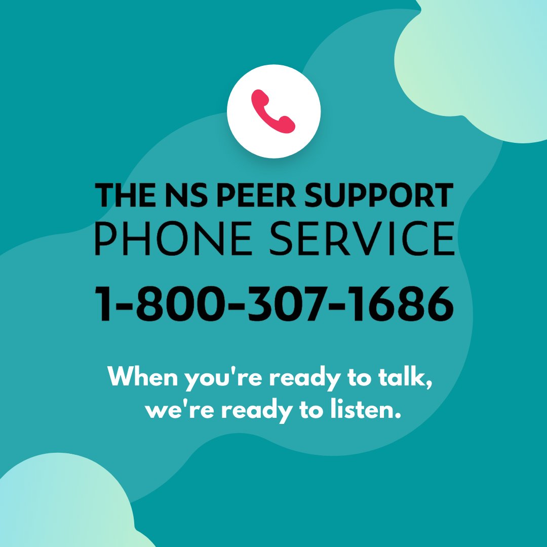 PeerSupportNS's tweet photo. The PSPS is a toll-free, non-crisis, province-wide service, available to Nova Scotians 18+. It's staffed by peer supporters with personal or family-based lived experience with mental health and/or substance use challenges.
 
Call us to talk to someone who's been there. https://t.co/QsktWNUVh6