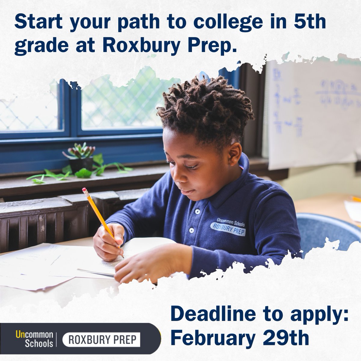 At Roxbury Prep, our students develop a love of learning starting in 5th grade! Enroll today: roxburyprep.org/enroll