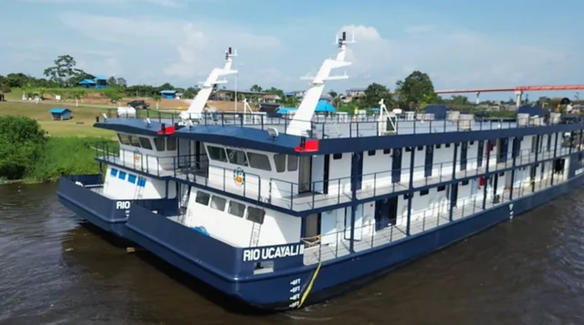 PucaraD's tweet image. La @naval_peru bautizó las Plataformas Itinerantes #PIAS Río Ucayali I y Río Ucayali II
@presidenciaperu @MindefPeru @sima_peru #ayudahumanitaria 

pucara.org/post/la-armada…