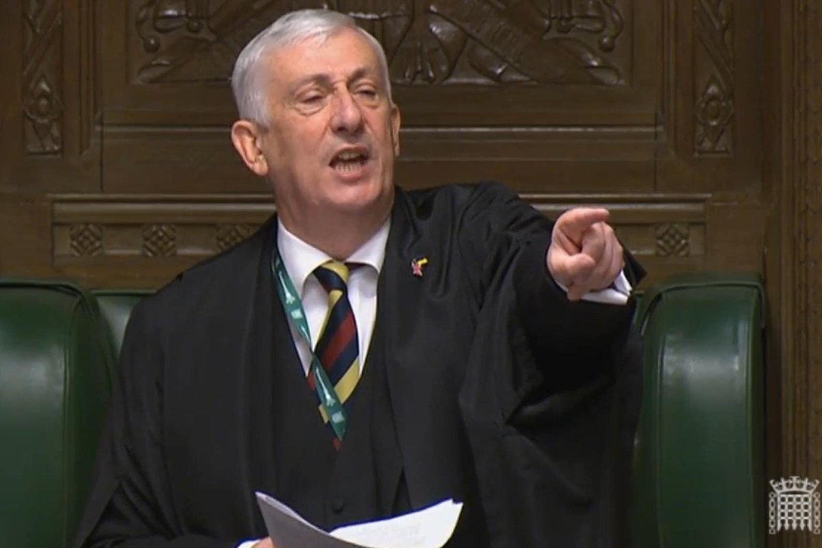 Lindsay Hoyle throws his career out of the window to do a favour for Keir Starmer's Labour Party. Impartially thrown out of the window to help one political party. And a clear breach of parliamentary rules.