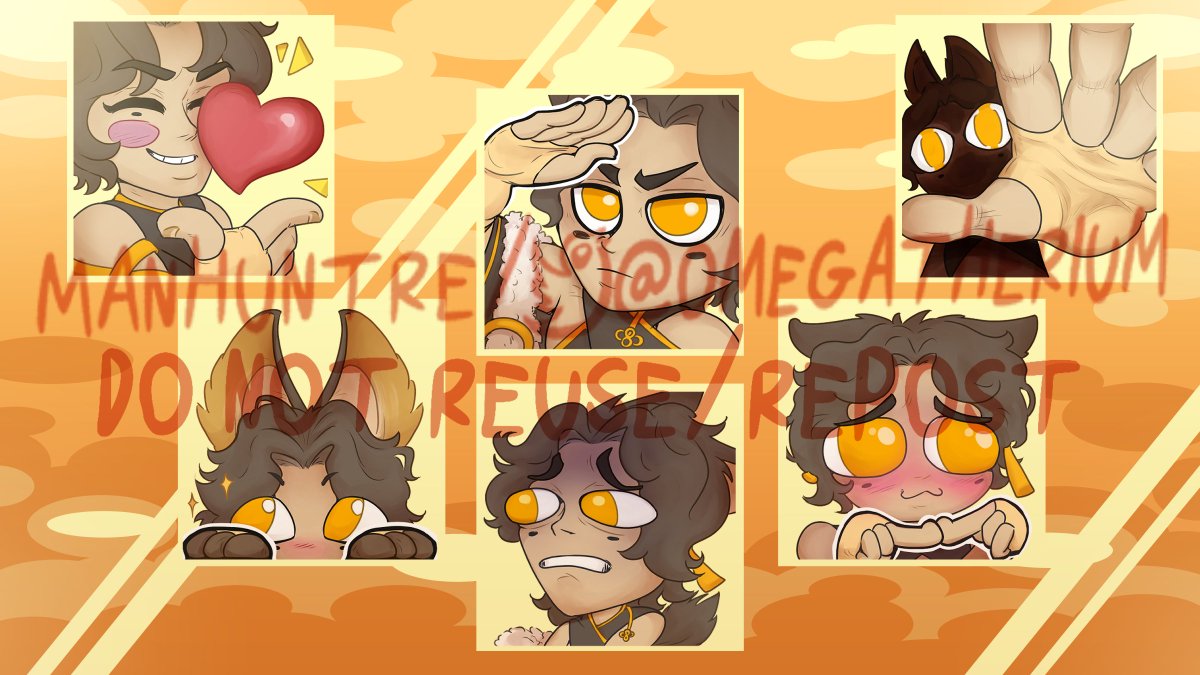 made these in december and forgot to post bc of all the other stuff goin on at the time, but here's some emotes i made
for 🐶✨<a href="/Emppathyyy/">Emppathyy✨|| Loser ||</a> ✨🐶!!!