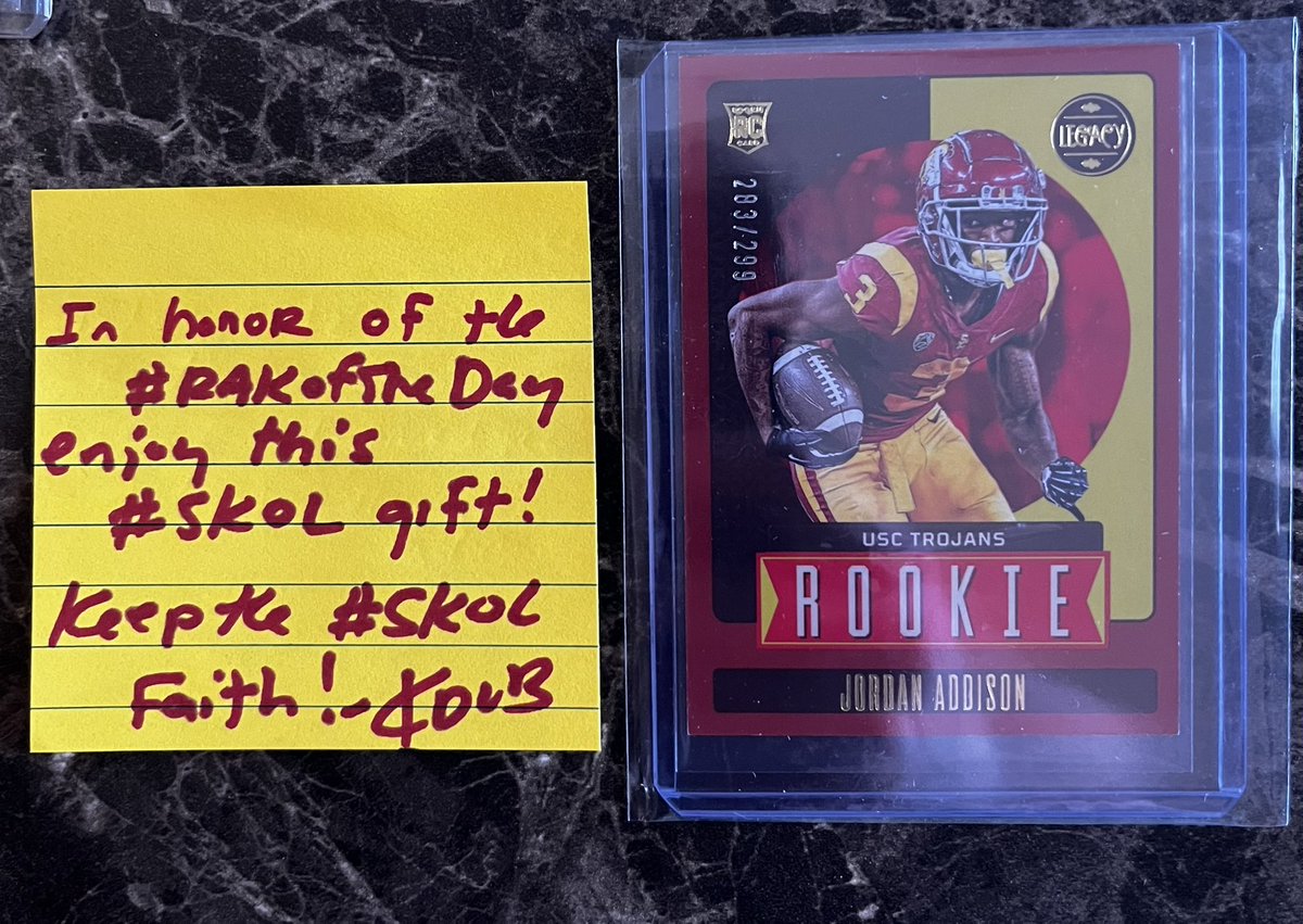 Just got a #RAKoftheday in the mail for the PC. Big thanks to @MrKdub for the awesome Addison #SKOL