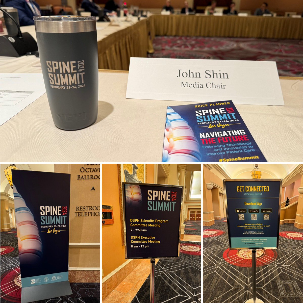 We are here in Vegas and underway at Spine Summit! This is my last meeting serving as media chair for the section. Please share all your meeting highlights, pictures with us, tag @spinesection. I’m passing the torch to @CheeragU who will elevate the team and section even further!