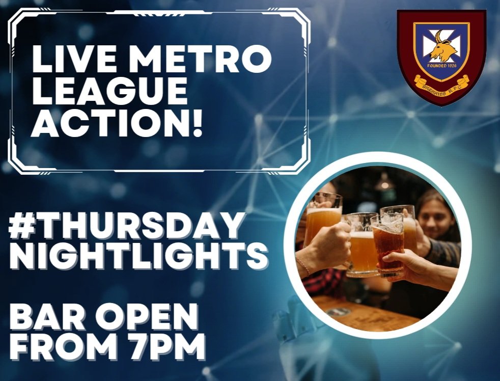 skerriesrugby's tweet image. #ThursdayNightLights in Holmpatrick!
Our J1s welcome @ScorthyRugby tomorrow night in the #MetroLeague Premier 2.
KO 8pm.
The club bar is open from 7pm....a great way to start your weekend early!
Best of luck, boys.
#GoatNation #Neverstopcompeting @LeinsterBranch @leinsterrugby