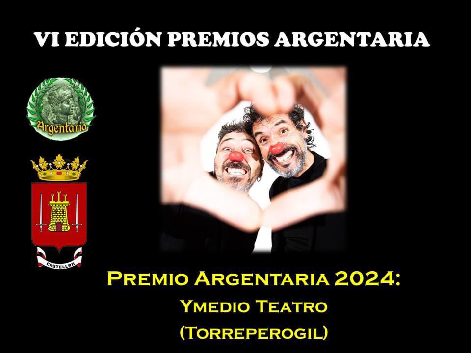 Asoc_PROTEJA's tweet photo. Los compañeros de @ymedioteatro 🤡 Premio Argentaria 2024 de Excelencia 🥇en Artes Escénicas 🎭 
Enhorabuena compañeros!!! 👏👏👏👏

#PremiosArgentaria #Castellar #Jaén #Torreperogil #Teatro #ArtesEscénicas #ymedioteatro @ArgentariaJaen https://t.co/9mzUm8AJU5