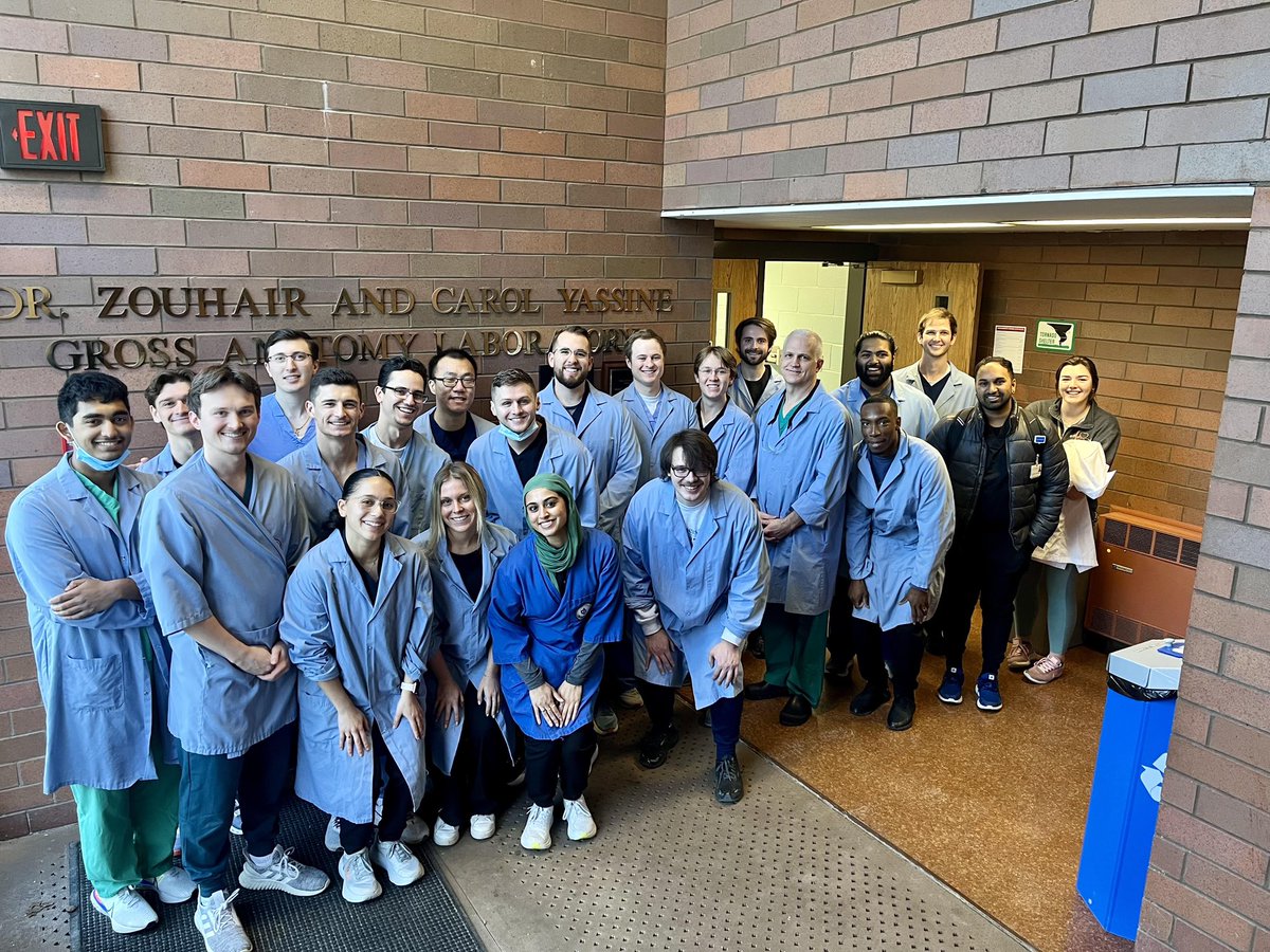 Second- year students learned thorax and abdominal procedures in the anatomy lab! 

#anatomy #medschool #ThisIsNEOMED #creatingtransformationalleaders