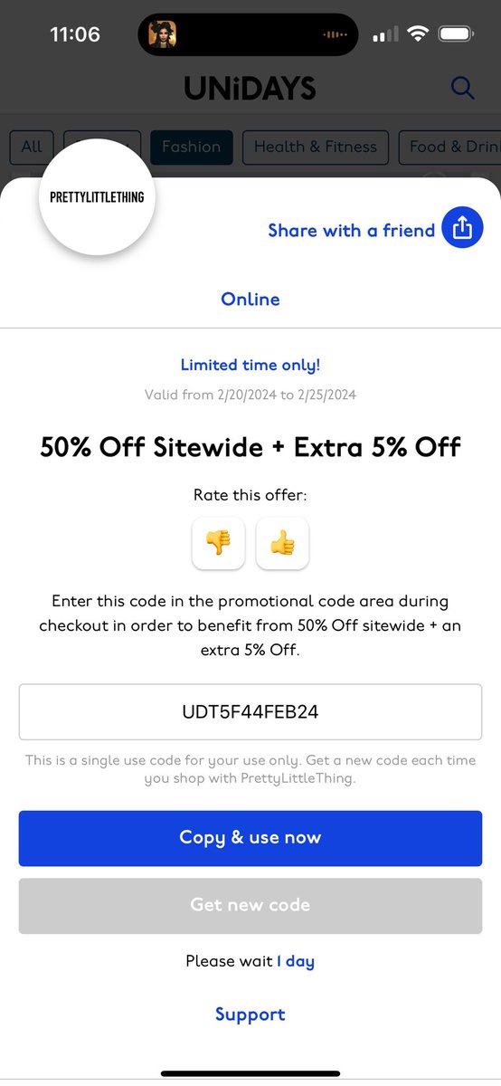 _MissDukes's tweet image. Pretty little things discount code!
#prettylittlethings