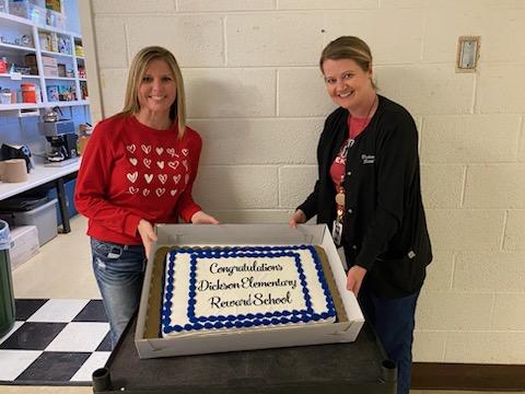 Proud to announce that Dickson Elementary is a Reward School again! It is the result of hard work and dedication from the faculty, staff, and students. <a href="/ErnestineAdams/">Ernestine Adams</a> <a href="/Desbears/">Dickson Elementary</a>