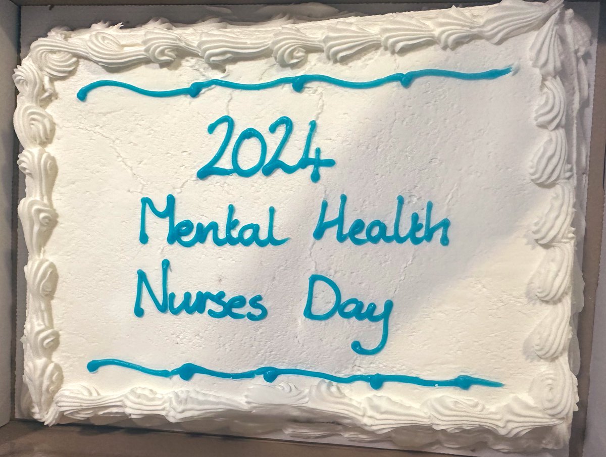 Happy #MHNursesDay 2024 to all our colleagues - from all of us @MBUWestofScot .. ps thanks for the cake @caroldonoghue77