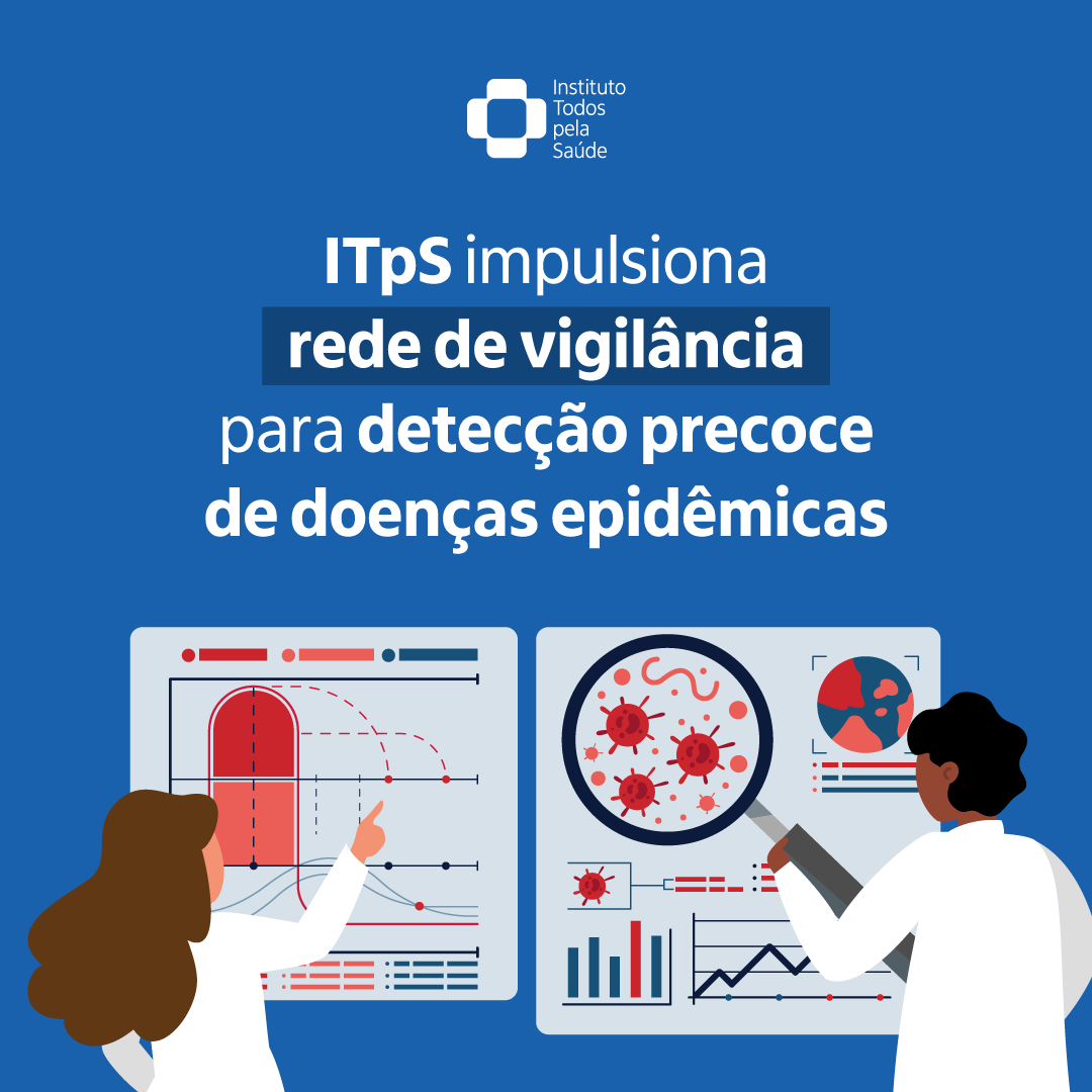 todospelasaude's tweet photo. O Instituto Todos pela Saúde está impulsionando uma iniciativa na área da saúde! Conheça a Rede Colaborativa de Vigilância Ampliada e Oportuna #Revisa - uma rede de centros de serviço de monitoramento e vigilância para detecção de doenças infecciosas com potencial epidêmico. https://t.co/udc2C6x0Gb