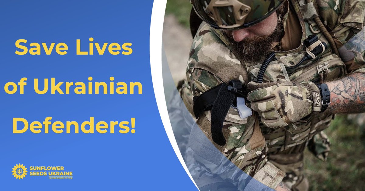 UASunflowerSeed's tweet image. One life one chance!
Each $100 contribution will provide one individual first aid kit, which is a #life insurance against dying from blood loss.

Donate Now to #SaveLives! ❤️givebutter.com/ifak

#WinWithUkraine✌️ #SpreadSeedsofHelp🌻#SupportDemocracy 🇺🇦