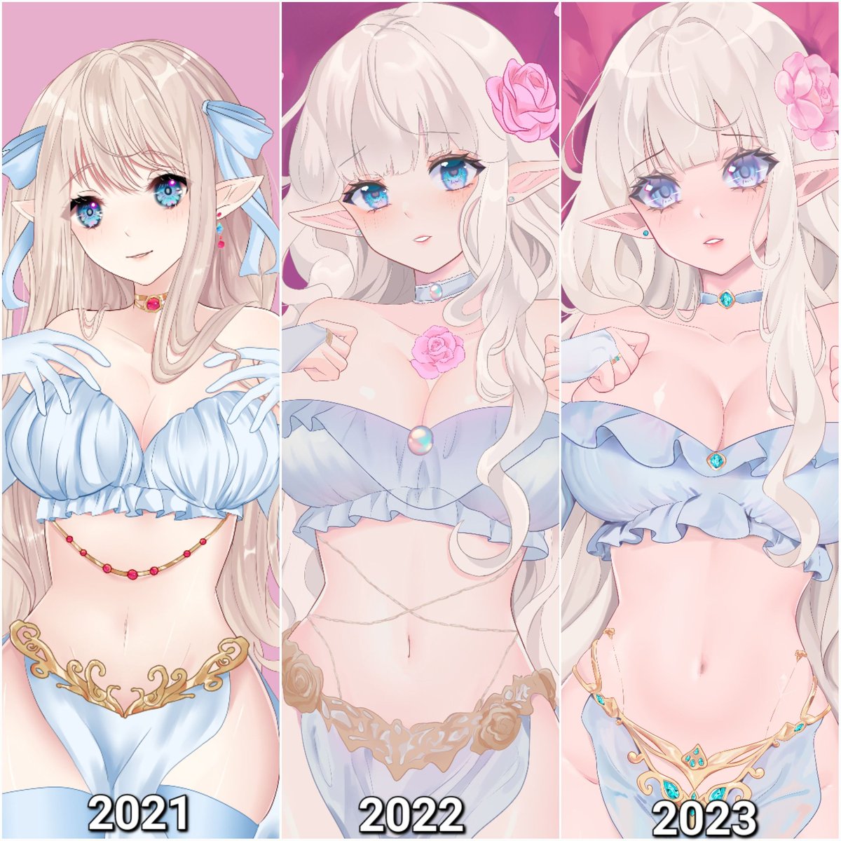 Ilya_Sama's tweet photo. Let's see the improvement!
Can't wait to do 2024 this Decemberπ©΅ https://t.co/WQFfeRJ117