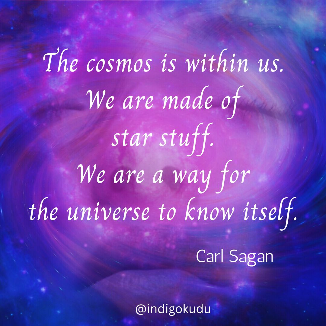 Do you feel you are part of the universe? Or merely existing in the universe? 
#theflow #spiritualinsight  #carlsagan #spiritjunkies #hopedealer #intuition #innerknowing #innerlight  #theuniverse  #spiritjunkie #innerknowing  #innerwisdom #spiritualwisdom