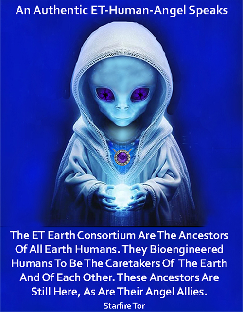 StarfireTor's tweet photo. An Authentic ET-Human-Angel Speaks
February 21, 2024
#StarfireTor #RealETDisclosure #AnAuthenticETHumanAngelHybridSpeaks #TheETEarthConsortium #HumanBioengineering
The ET Earth Consortium are the ancestors of all Earth humans. They bioengineered humans to be the caretakers of the Earth and of each other. These ancestors are still here, as are their Angel allies.