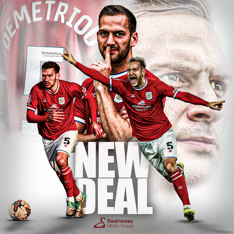 crewealexfc's tweet photo. We're thrilled to announce Mickey Demetriou has signed a new one-year deal which includes an option for a further 12 months ✍️

The journey continues, @Mickeyd_09 ❤️

#CreweAlex