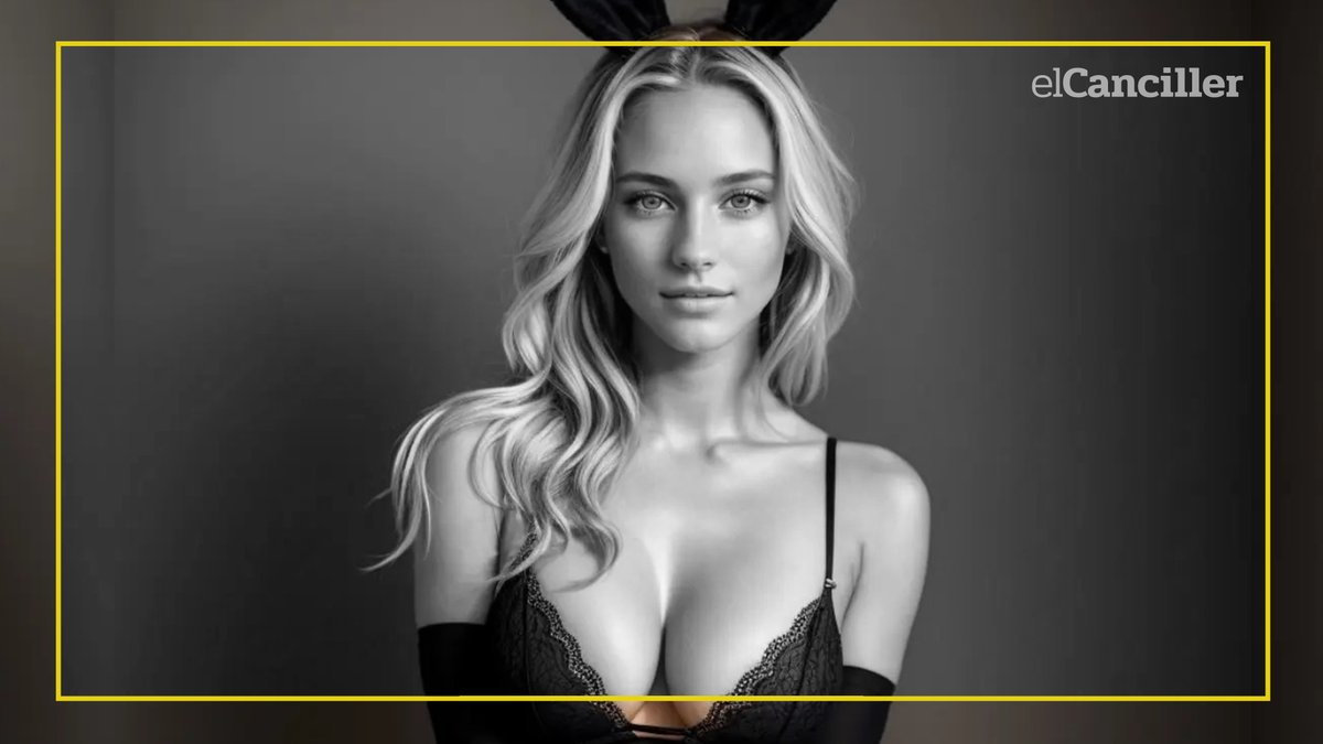 elcancillercom's tweet photo. [AHORA] Una modelo creada con Inteligencia Artificial será portada de la revista Playboy México. https://t.co/WmNje3O8D9