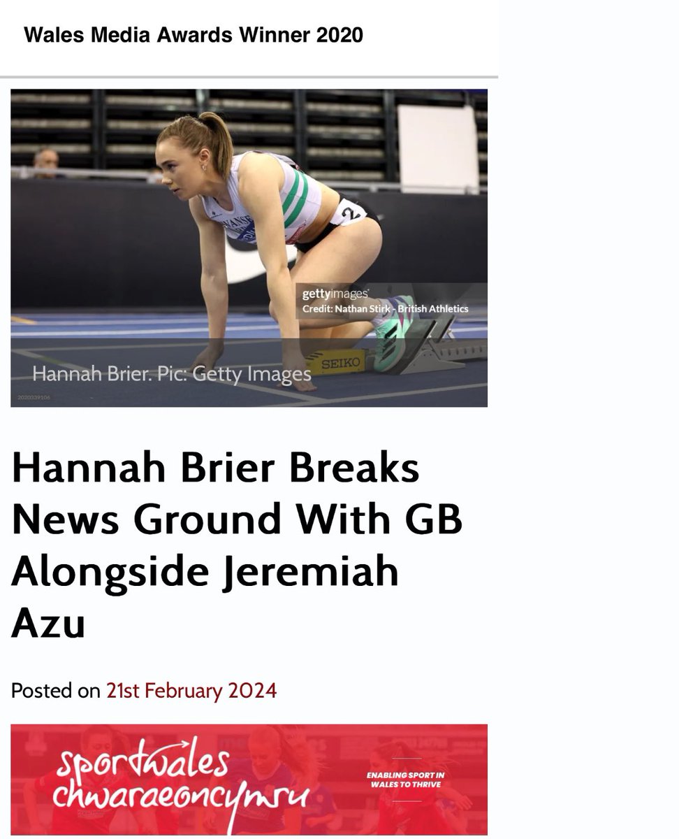 Llongyfarchiadau! We are so proud of you @HannahBrier98 you are an inspiration to us all. Please come back and tell us all about it! You told us you would and you DID IT @TeamGB @CSC_Cymraeg @CSCJES