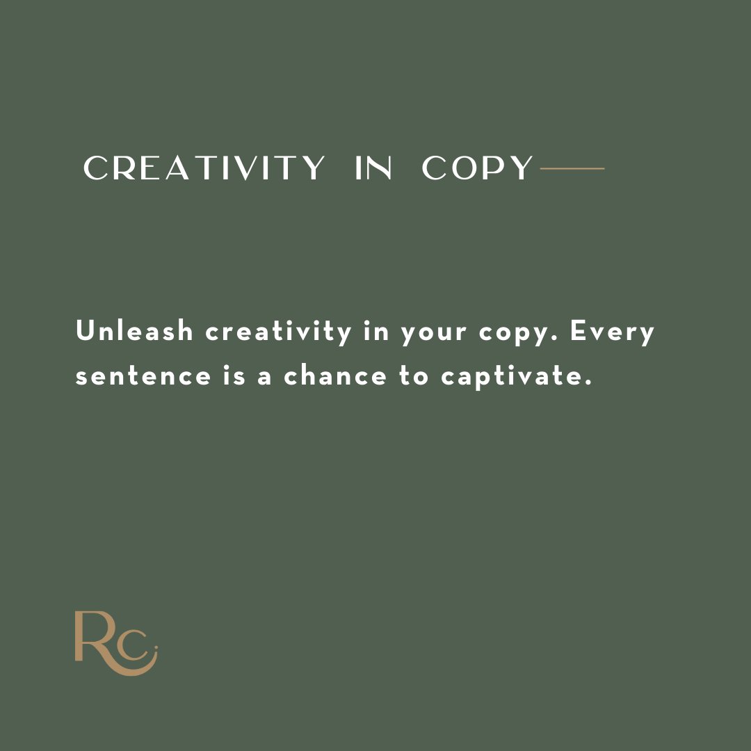 maxwellholihan's tweet image. In the world of copy, creativity is king. Don&apos;t just write; paint a picture with your words. Engage, evoke, and entertain. Every sentence is an opportunity to captivate your audience. #CreativeCopywriting #EngagementStrategy