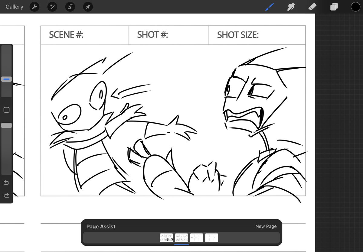 Leafcup_'s tweet photo. GUYS im here to tell yall that im a storyboarder for @avtp_official and wanted to share some of my favorite bits in my application :D
#invaderzim #AVTP https://t.co/89MKFcRiqg