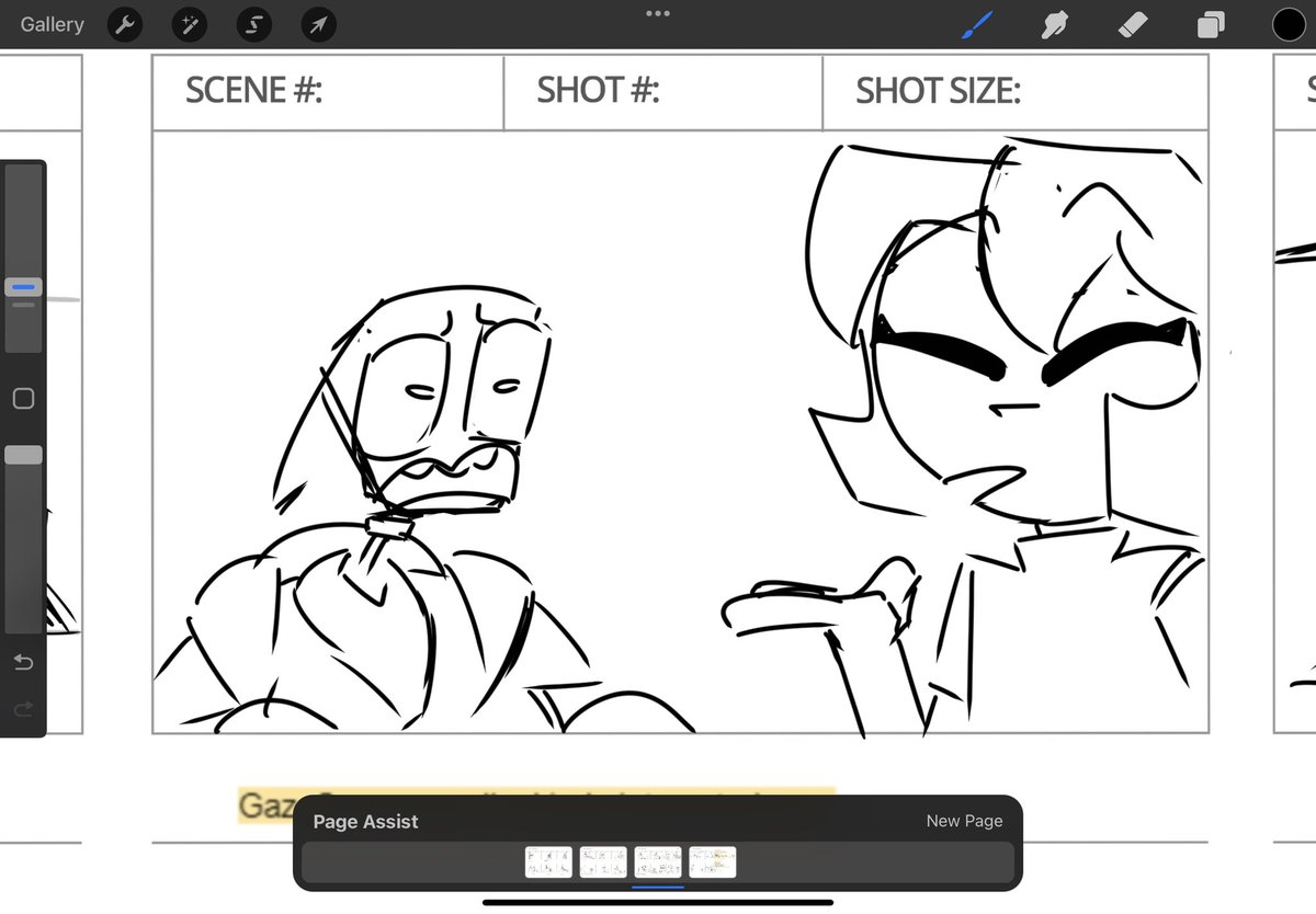 Leafcup_'s tweet photo. GUYS im here to tell yall that im a storyboarder for @avtp_official and wanted to share some of my favorite bits in my application :D
#invaderzim #AVTP https://t.co/89MKFcRiqg