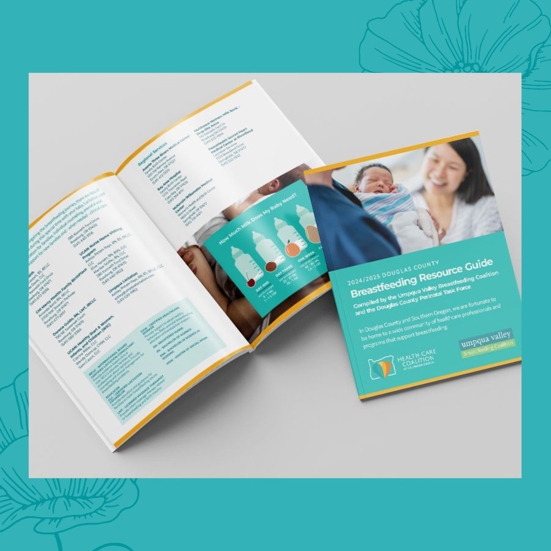#HealthyStart of Southern Oregon is getting ready to host its 'Welcome!' Baby Shower in Roseburg on 3/9. 🧡 We're so grateful to partner with them on materials for new parents. So happy to share this community with amazing organizations working to advance health equity!