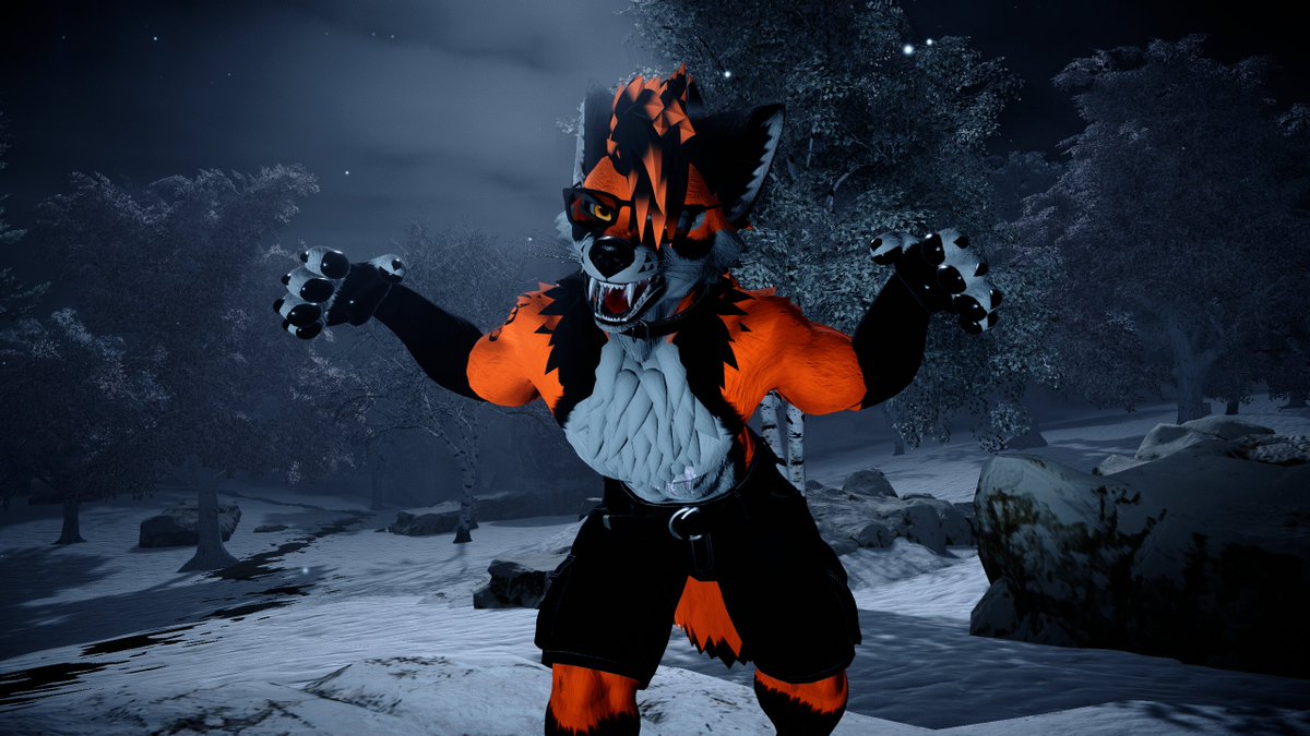 You got too curious about the distant howls and now I found you. This is the last thing you see before you perish, was it worth it?

Wanna be a cool were-creature in VRChat? PM me! Quick turn around! I do all kinda of avatars and shapes!