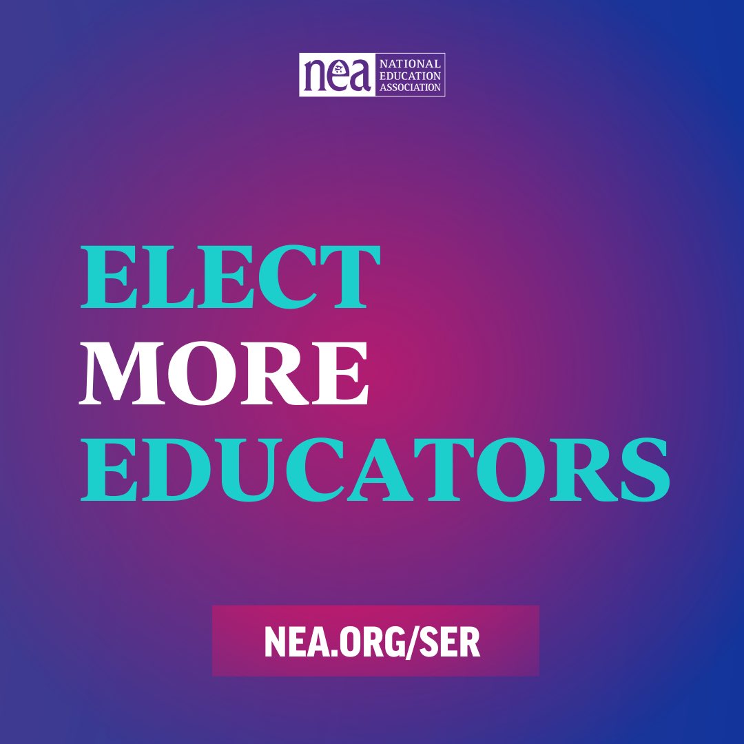 For more info on the NEA See Educators Run training (deadline to apply for May training is March 10): youtube.com/watch?v=_VJHm2… nea.org/ser #1u @NEAToday