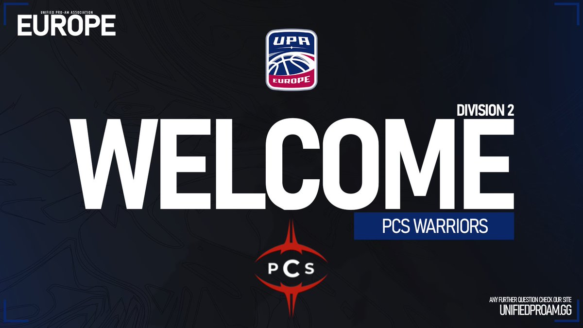 Unified Pro-Am Association (@unifiedproam) on Twitter photo 🔵 𝐃𝐈𝐕𝐈𝐒𝐈𝐎𝐍 𝟐 | 𝐏𝐂𝐒 𝐖𝐀𝐑𝐑𝐈𝐎𝐑𝐒
Please welcome <a href="/PCS_Original/">Project Conquerors (PCS)</a> to <a href="/UnifiedProAm/">Unified Pro-Am Association</a>’s Division 2:
<a href="/Groovy_03/">GroovY</a>
<a href="/vNeyxo/">Neyxo</a>
<a href="/AdmiralMth/">Admiral Mth</a>
@IHAZAARDI
<a href="/BAASH_92i/">SuperSnuus 🩹</a>
<a href="/Censored95_/">Klaw |</a>
<a href="/Imanol_erg/">imanol</a>
<a href="/Benito0791/">B N ( KoBo )</a>
<a href="/H_Karnage/">Hard_Karnage</a>
Welcome! 🇫🇷
#UPAEurope #Division2 🔵 𝐃𝐈𝐕𝐈𝐒𝐈𝐎𝐍 𝟐 | 𝐏𝐂𝐒 𝐖𝐀𝐑𝐑𝐈𝐎𝐑𝐒
Please welcome <a href="/PCS_Original/">Project Conquerors (PCS)</a> to <a href="/UnifiedProAm/">Unified Pro-Am Association</a>’s Division 2:
<a href="/Groovy_03/">GroovY</a>
<a href="/vNeyxo/">Neyxo</a>
<a href="/AdmiralMth/">Admiral Mth</a>
@IHAZAARDI
<a href="/BAASH_92i/">SuperSnuus 🩹</a>
<a href="/Censored95_/">Klaw |</a>
<a href="/Imanol_erg/">imanol</a>
<a href="/Benito0791/">B N ( KoBo )</a>
<a href="/H_Karnage/">Hard_Karnage</a>
Welcome! 🇫🇷
#UPAEurope #Division2