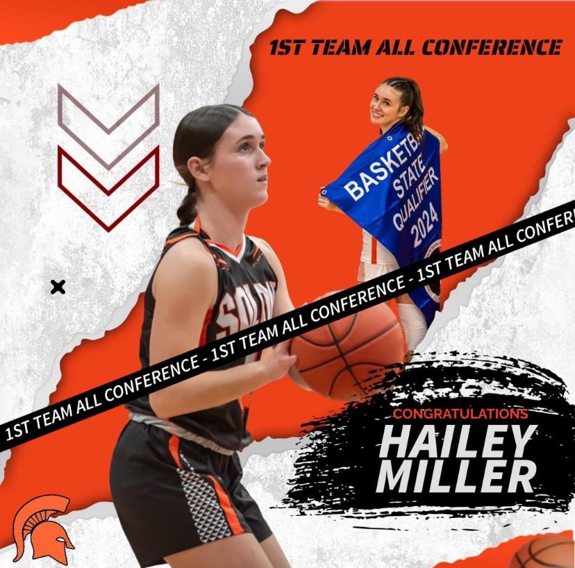 Congrats <a href="/haileymillerr4/">hailey miller</a> 2x 1st Team All-Conference #PTM