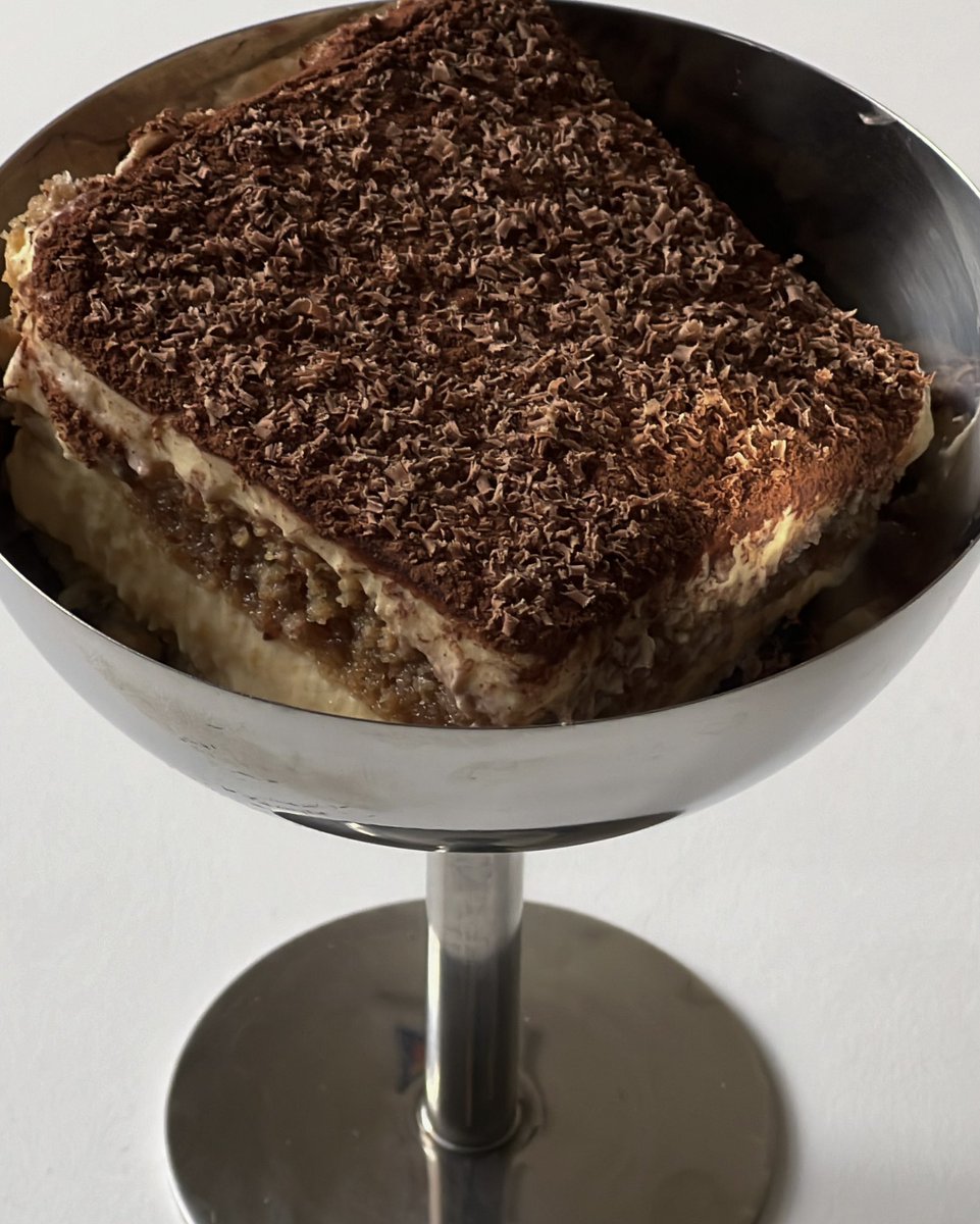 tiramisu is, in essence, a well balanced breakfast. eggs, coffee, a little pastry, etc.