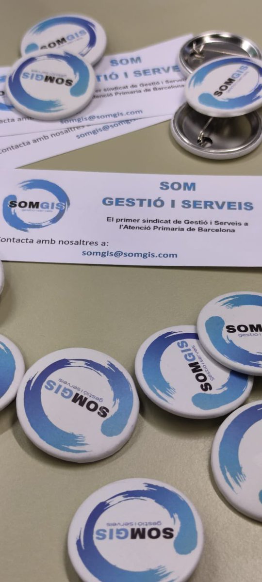 somGIS (@som_gis) on Twitter photo #somGiS inicia el camí en el sindicalisme a <a href="/icscat/">ICS. Generalitat</a>
Creat l'any 2023, volem esdevenir el sindicat professional de referència del personal de Gestió i Serveis.
Ens cal un sindicat fort que ens representi i lluiti per la millora de les nostres condicions laborals. #GiSenLLuita #somGiS inicia el camí en el sindicalisme a <a href="/icscat/">ICS. Generalitat</a>
Creat l'any 2023, volem esdevenir el sindicat professional de referència del personal de Gestió i Serveis.
Ens cal un sindicat fort que ens representi i lluiti per la millora de les nostres condicions laborals. #GiSenLLuita