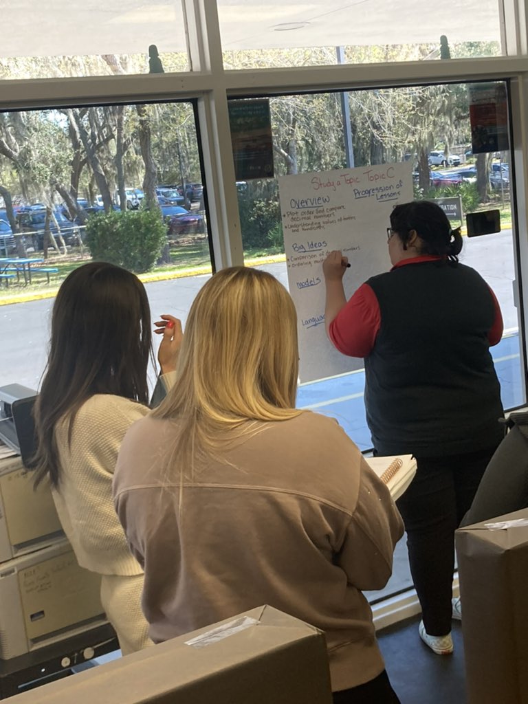 SarahKSvendsen's tweet image. Studying math is fun! Pasco’s 4th grade teachers digging into the learning of Module 5 #PascoMath @eureka_math @leadlearnpasco
