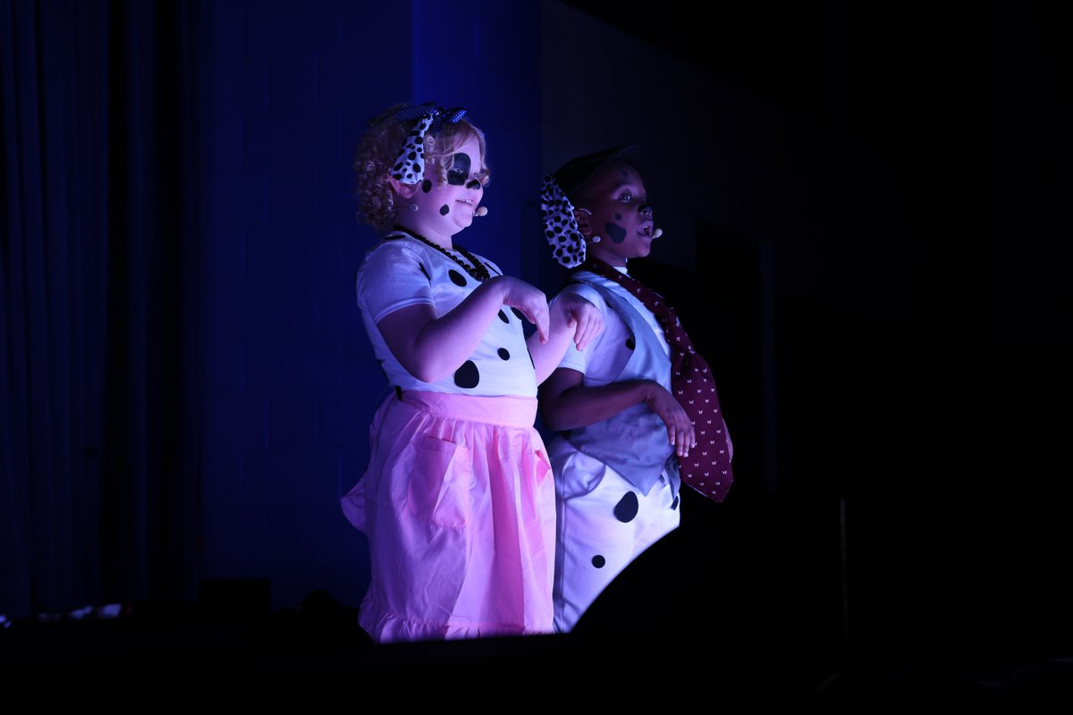 CabCoSchools's tweet photo. The Royal Oaks School of the Arts rendition of "101 Dalmatians" was absolutely PAWsome this past weekend! 🐾🎭
From the adorable puppy antics to thrilling adventures, our talented students brought this beloved tale to life on stage for an incredible production. 🎶
#CabCoFineArts https://t.co/oMdPNROO0j