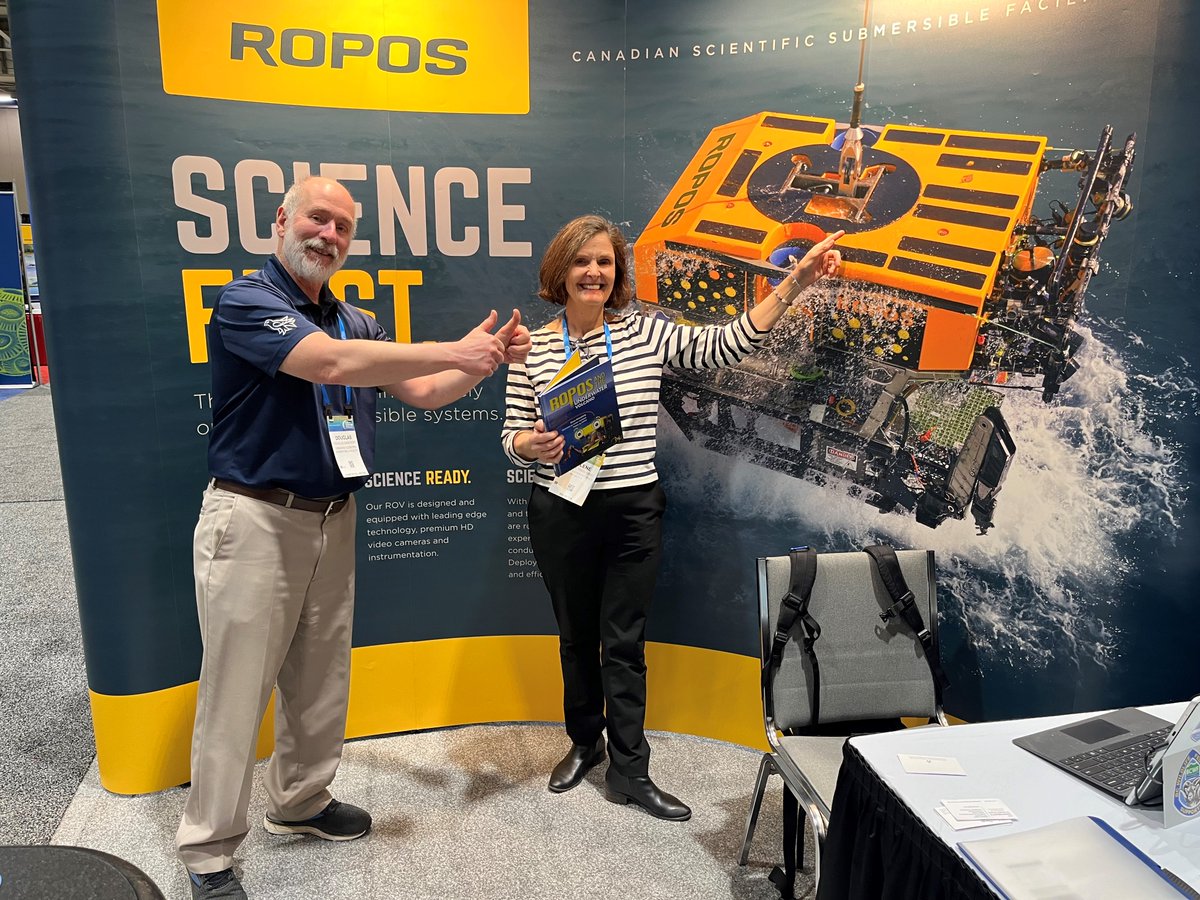 ROPOS_ROV's tweet photo. Catching up with friends, old and new!

#OSM24 #OSM2024 https://t.co/ztWlSOovjX