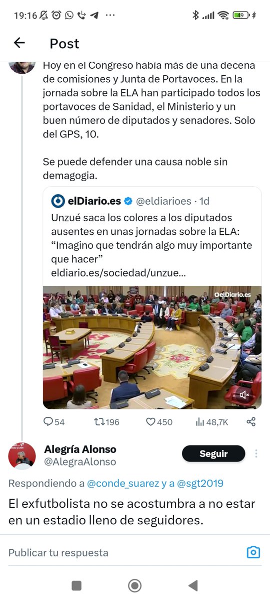 pons_sabate's tweet photo. Esta "señora"  @alegraAlonso ha cometido un presunto delito de odio contra el honor de Juan Carlos Unzué, y contra los enfermos de ELA. @PSOESalamanca https://t.co/1xsgzfn2UV