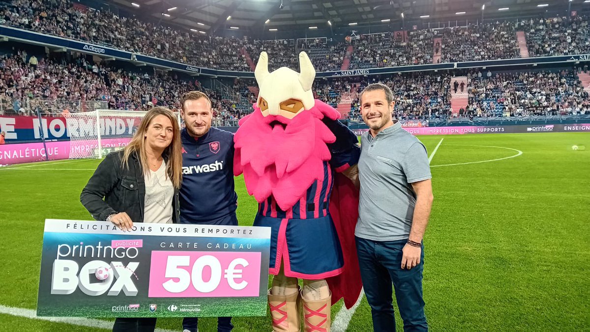 Lundi le <a href="/SMCaen/">Stade Malherbe Caen</a> va jouer un match important face à Angers pour rester dans la course aux play off 🔥

Tu souhaites aller voir ce match, participer à la <a href="/Printngobox_off/">PrintngoBox</a> à la mi temps et peut être gagner 500€ ?

Il suffit de reposter cette publication !

Tirage Samedi à 12h.