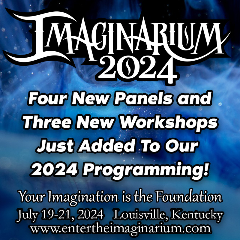 More Imaginarium programming added! 

Four new panels and three new workshops have been added to our Imaginarium 2024 programming!

See the topics, presenters, and descriptions, visit:  entertheimaginarium.com/2024/02/21/fou…

#writingcommunity #writers #authors