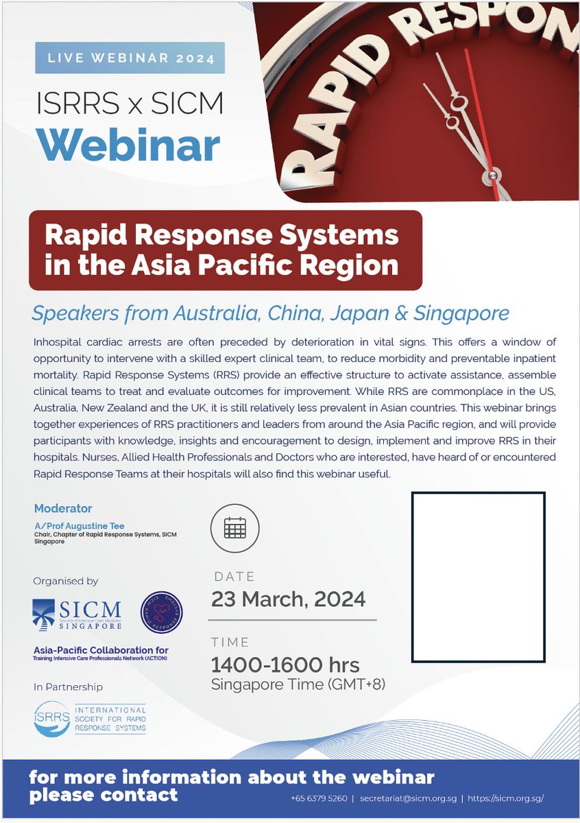 jones_daza's tweet photo. A webinar co-convened by Singapores SICM and the @Int_SRRS will be convened in March.  Members will be emailed details soon https://t.co/l7OMwNaMj4