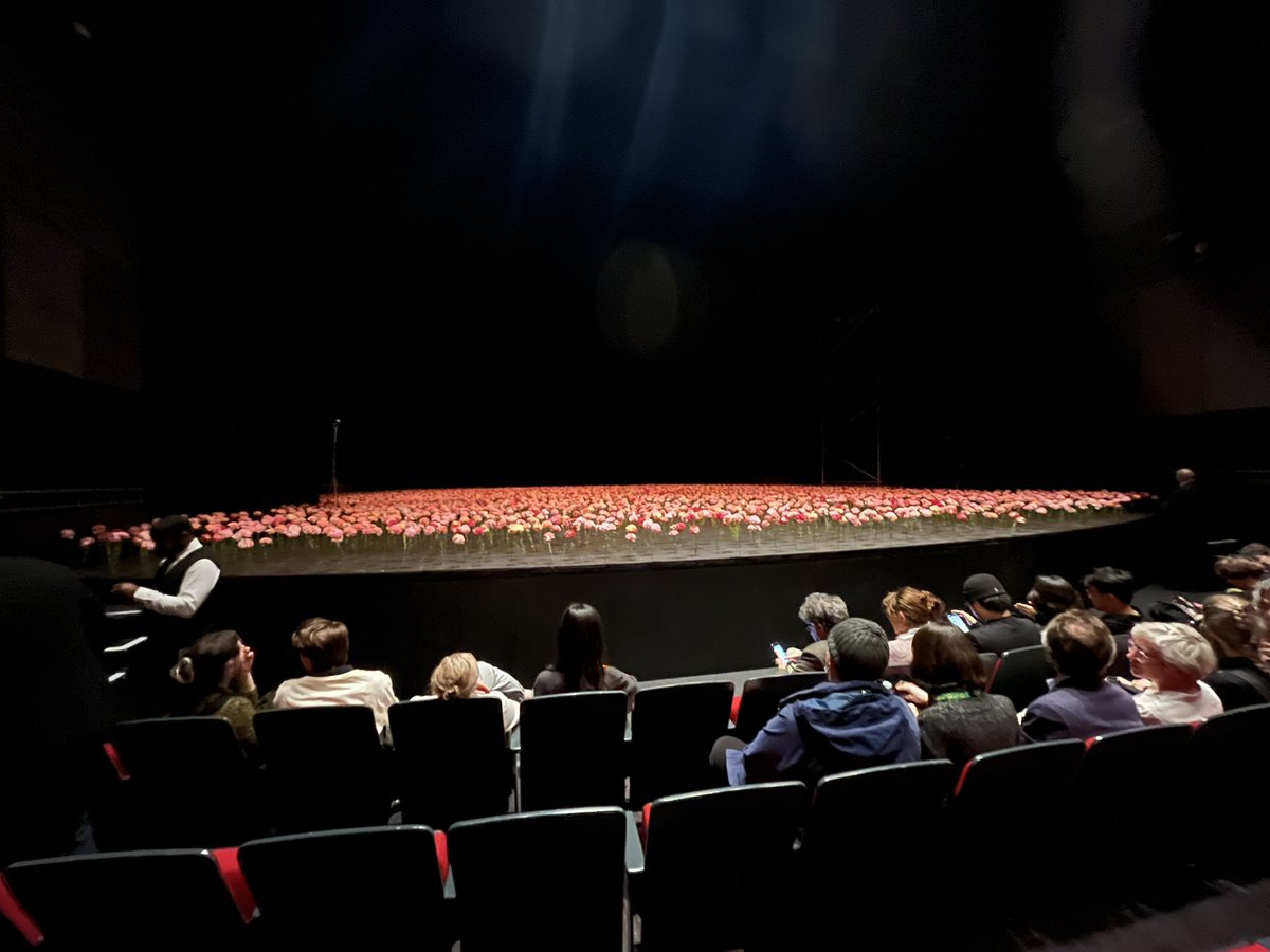 🌸🌺🌸🌺 Nelken @Sadlers_Wells flowers, I remember fields of flowers - oh wait wrong show unfortunately not at @HadestownUK opening night but very excited for my fourth(?) Pina Bausch